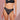String Signature Marine, vue face | 87C lingerie française